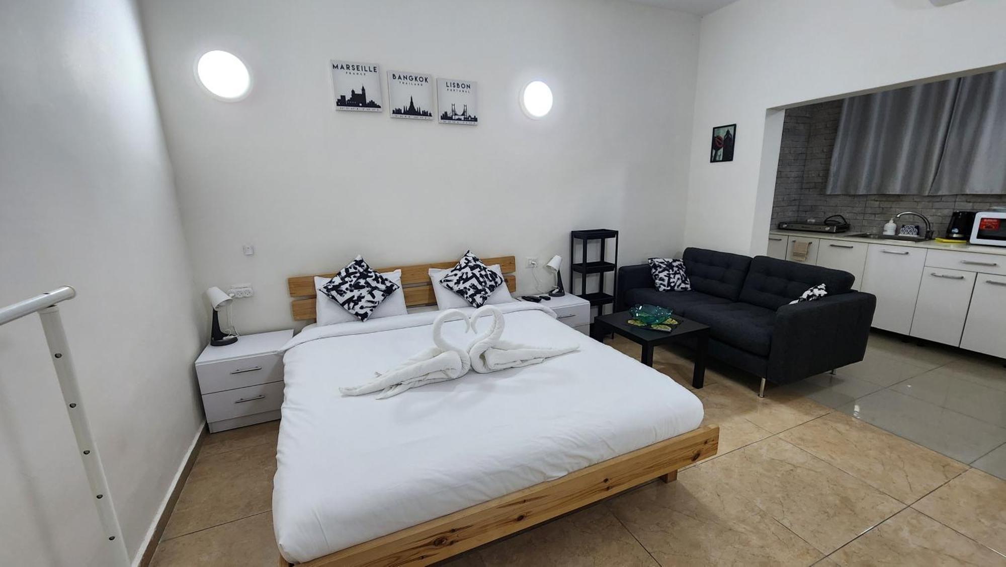 David Hameleh House Aparthotel Netanya Rom bilde